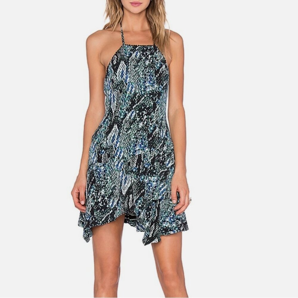 NBD No Fuss Halter Mini Dress